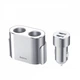 Разветвитель прикуривателя Baseus High Efficiency Dual Cigarette Lighter 2USB (silver) - изображение 1