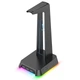Підставка тримач для ігрових навушників Onkuma RGB Gaming St2 |3USB, AUX| Black - зображення 2