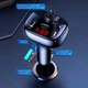 Автомобильный FM-трансмиттер модулятор USAMS US-CC143 C25 |2USB/1Type-C, 3A/50W, QC/PD, TF| - изображение 7