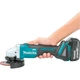 Шліфмашина кутова акумуляторна Makita DGA504RFE (125 мм, 8500 об/хв, BL, LXT) - зображення 7