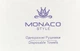 Полотенца 40 х 70 из спанлейса в пачке Monaco сетка 100 шт - изображение 1