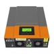 Гібридний інвертор із зарядним пристроєм PowMr 1.5 kW 12V Сіро-Поморанчевий - зображення 1
