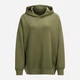 Bluza damska z kapturem długa Fila FAW0215-60012 S Zielona (4064556296764) - obraz 4
