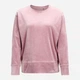 Bluza damska bez kaptura welurowa Fila FAW0227-40024 M Różowa (4064556306579) - obraz 4
