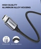 Кабель UGREEN US290 USB 2.0 to Micro-USB QC3.0 2A 0.25m Black (60144) - зображення 5