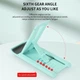 Портативний тримач підставка для телефону Essager Mobile Phone Stand EZJZM-FC06 Green - зображення 3