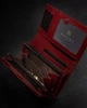 Женский кожаный кошелёк Badura с RFID 11,5 х 17,5 х 3 (PO_D106CR_CE) - красный - изображение 2