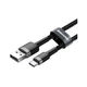 Дата кабель USB 3.1 AM to Type-C 1.0m 3A grey-black Baseus (CATKLF-BG1) - зображення 1