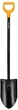 Лопата штыковая удлиненная Fiskars Solid XL (1067517_Fis) - изображение 1