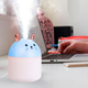 Увлажнитель воздуха с функцией детского ночника и аромадиффузора Aroma Humidifier Cat c подсветкой LED 3в1 на 250 мл Котик Голубой - изображение 7