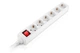 Фільтр живлення REAL-EL RS-6 Protect M 1.8м White (EL122300031) - зображення 1