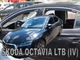 Дефлектори вікон (вітровики) HEKO для Skoda Octavia A-8 2020+ LTB вставні 4 шт 5D - зображення 1