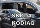Дефлекторы окон (ветровики) HEKO для Skoda Kodiaq 2016+ 5D вставные 4 шт - изображение 1