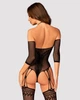 Уникальный боди-комбинезон Obsessive G333 Черный S/M/L (SO7699) - изображение 4