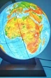 Глобус 320мм Политико-физический Glowala, в деревянной оправе, с подсветкой UA - изображение 2