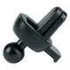 Автомотримач Hoco CA60 Infrared Sensor Wireless + кабель Type-C (LED-індикатор, 10 Вт, на дефлектор, для смартфона) - Чорний - зображення 3