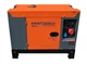 Дизельный электрогенератор KRAFT&DELE KD153, 15кВт | 15500Вт | 230/380V | Генератор, трехфазный, электростартер - изображение 3