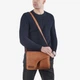 Сумка мужская кожаная мессенджер средняя Hill Burry Messenger 3062/10021HB Рыжий - изображение 2