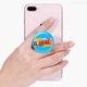 Попсокет (Popsockets) держатель для смартфона Украина (8754-3741-WT) Белый - изображение 6