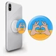 Попсокет (Popsockets) держатель для смартфона С Украиной в сердце (8754-3740-WT) Белый - изображение 1
