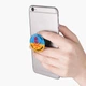 Попсокет (Popsockets) держатель для смартфона Добрый вечер, мы из Украины! (8754-3745-BK) Черный - изображение 2