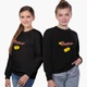 Свитшот для девочек БТС (Butter BTS) (9509-3257-6) 134-140 см Черный - изображение 5
