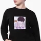 Свитшот для девочек БТС (BTS) (9509-3259-7) 146-152 см Черный - изображение 1