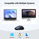 Беспроводная мышь UGREEN MU006 800-4000 DPI 2.4 GHz Blue (15064) - изображение 3