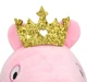 Плюшевая игрушка Свинка Пеппа с короной Волшебница Принцесса 30 см Peppa из семьи Пеппа (513019876-3) Розовая - изображение 4