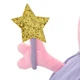 Плюшевая игрушка Свинка Пеппа с короной Волшебница Принцесса 30 см Peppa из семьи Пеппа (513019876-3) Розовая - изображение 5
