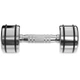 Гантель хромированный Zelart (1x5кг) (MD2311-5) (1шт, металл хромированный, с резиновыми кольцами) (FI-2622-5) - изображение 2