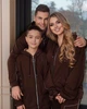Женский светоотражающий костюм Family 54-56 коричневый - изображение 3