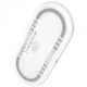 Беспроводное Зарядное Устройство Hoco CW23 Dual Wireless Fast Charger 10W Белый - зображення 6