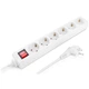 Сетевой фильтр питания REAL-EL RS-6 Protect M 3m, white (EL122300033) - изображение 2
