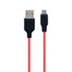 Кабель USB Hoco X21 Silicone 2.4 A Micro USB Red (2 m) - зображення 2