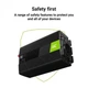 Перетворювач напруги інвертор Green Cell 24В-220В 500/1000W (INV04DE) - зображення 5