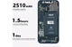 Усиленная аккумуляторная батарея DEJI (2510 mAh) для Apple iPhone 12 mini High Copy - изображение 3