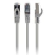 Патч-корд 0.5м S/FTP Cat 6A CU LSZH grey Cablexpert (PP6A-LSZHCU-0.5M) - зображення 1