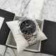 Механические мужские часы Forsining 6917 Black/Silver - изображение 2