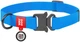 Нашийник для собак водостійкий WAUDOG Waterproof c QR паспортом металічна пряжка-фастекс Ш 20 мм Дов 28-40 см Блакитний (27932Collar) - зображення 1
