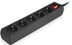 Мережевий фільтр-подовжувач Real-El RS Protect M 3 м Black (EL122300028) - изображение 5