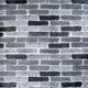 Декоративна самоклеюча стінова 3Д панель (3D шпалери) Sticker Wall New ECO з ПП, ПВХ, що миється, звукоізоляційна, шумоізоляційна для оздоблення стін інтер'єру кімнати, кухні, ванної 700x770x3мм Катеринославська цегла Сірий (341P342-3SW) - зображення 1