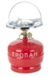 Газовый баллон и конфорка (газовая плитка для блэк-аута, туризма, кемпинга) SIGMA, 5л - изображение 1