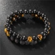 Комплект браслетов Cha 16 см черный - изображение 4