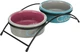 Подставка с мисками из керамики для кошек Trixie Eat on Feet 300 мл (TX-24791) - изображение 1