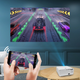 Мультимедийный Android LED проектор Full HD для дома с динамиками TouYinger HQ7 (android version) White-Grey 321х130х255 мм - изображение 2