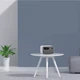 Мультимедійний портативний Full HD DLP LED проектор для домашнього кінотеатру з WiFi, Bluetooth і динаміками Xiaomi Mijia 2 White-Grey 200x200x128 мм - зображення 4