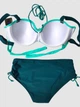 Женский купальник Sisianna 58808 мятный 3XL - изображение 4