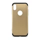 Чехол GKK 360 для Iphone X бампер противоударный с вырезом Gold-Black - изображение 1