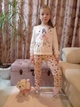 Пижама для девочки детская ELLEN Ballerina GPK 0482 /01/01 158см 13 лет розовый с белым - изображение 2